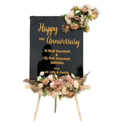 Papan Bunga Akrilik Giriwoyo