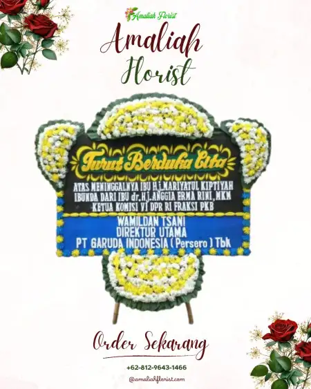 Papan Bunga Duka Giriwoyo